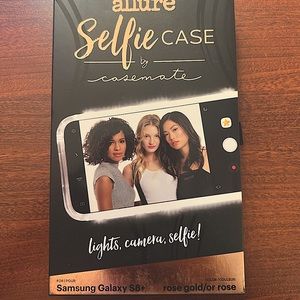 Case-Mate CM035626 Samsung Galaxy S8 Plus Allure Selfie Case - Rose Gold